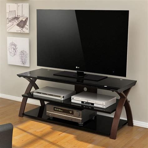 home depot tv stand|55 inch tv floor stand.